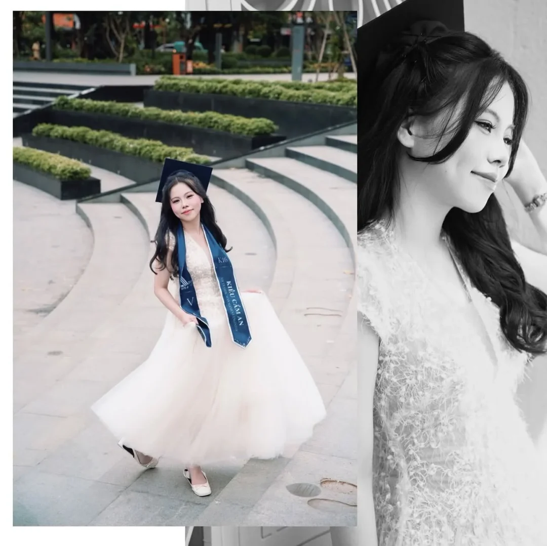 Ảnh 2 của Váy dạ hội tulle trắng kem Sò Vintage