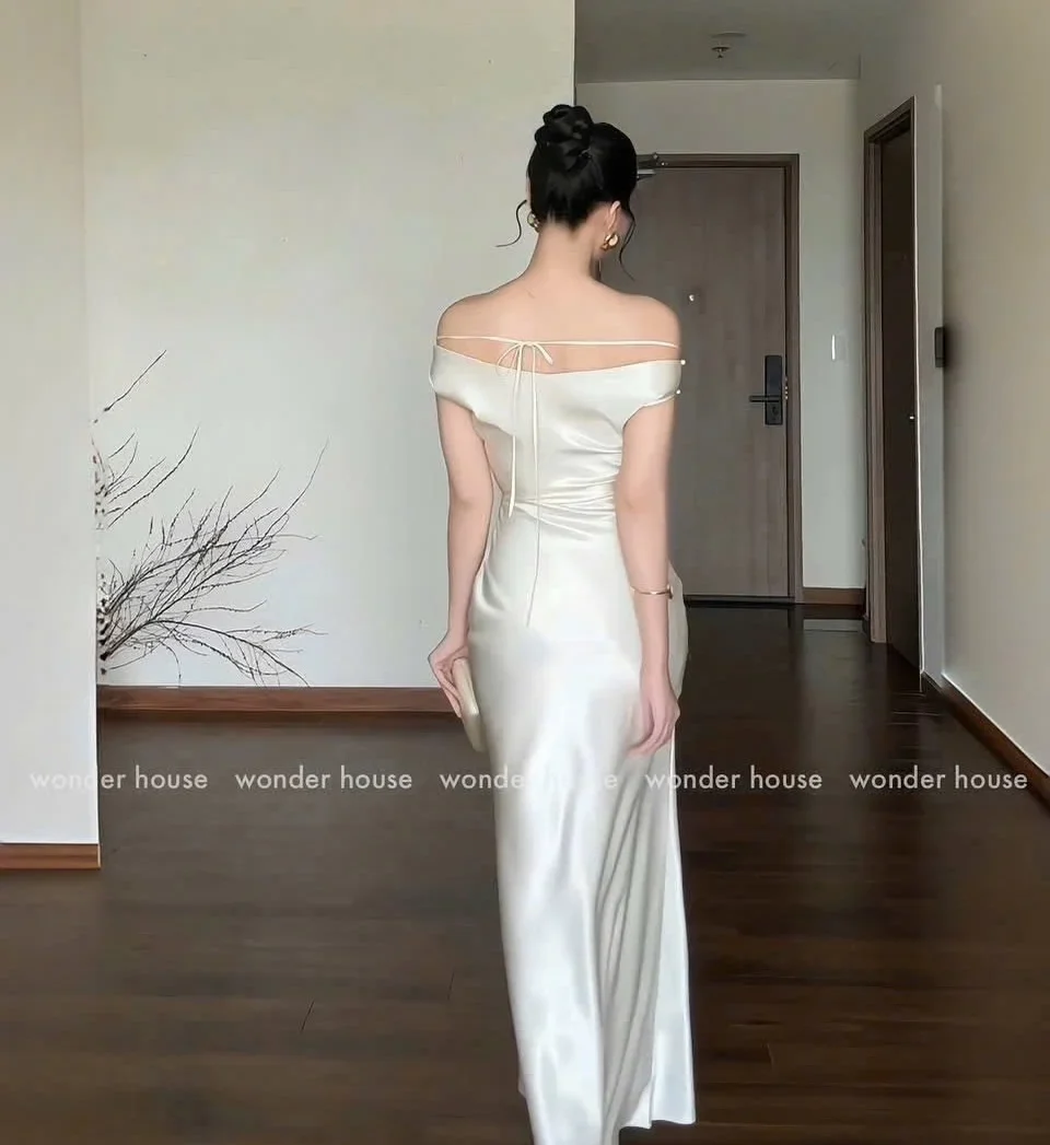 Ảnh 4 của Váy cưới trắng đính ngọc trai size S