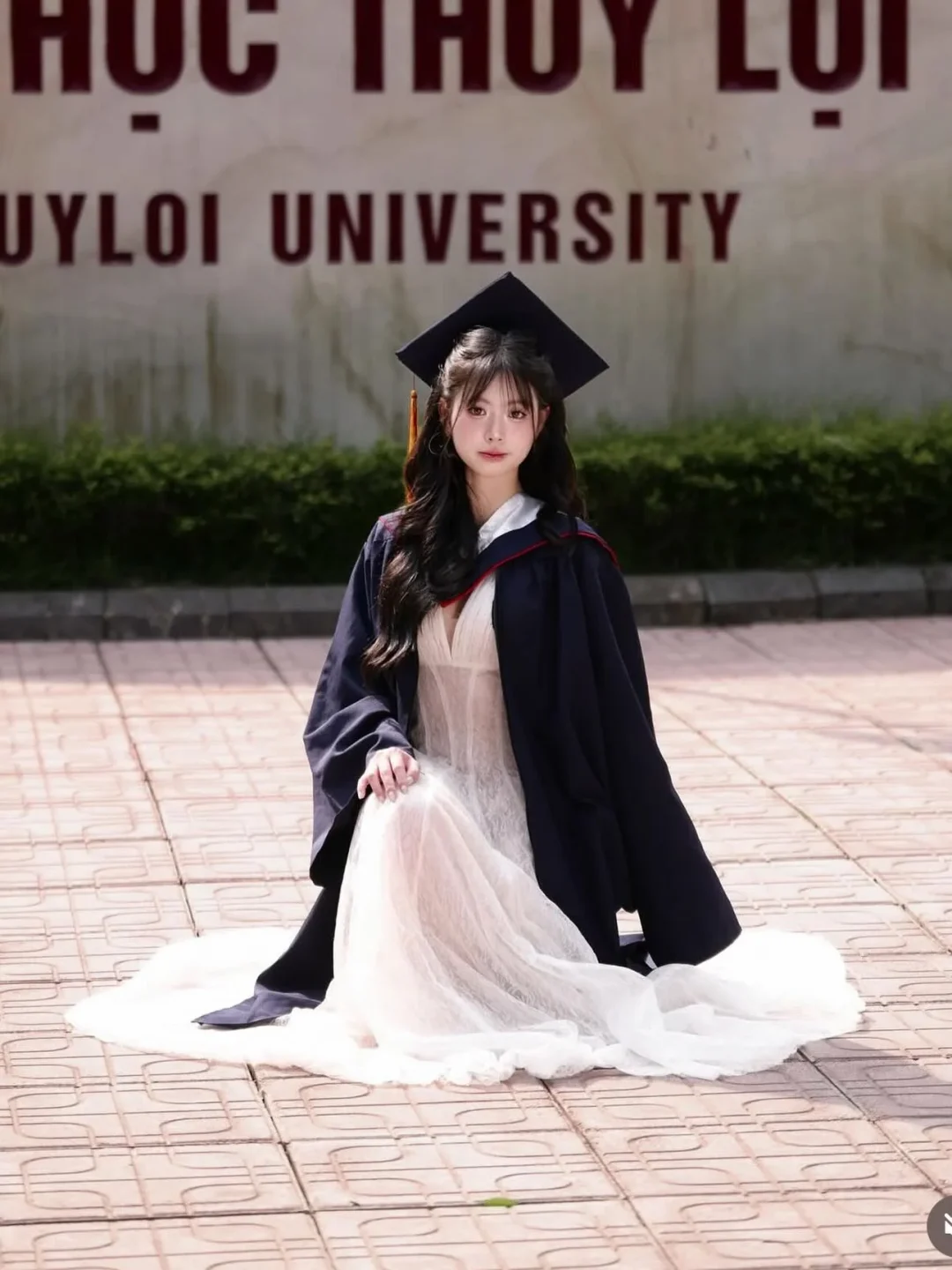 Photo 4 of Đầm Maxi Tulle Hồng Sò Vintage