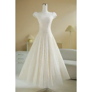 Ảnh 1 của Váy ren trắng vintage Sò Vintage