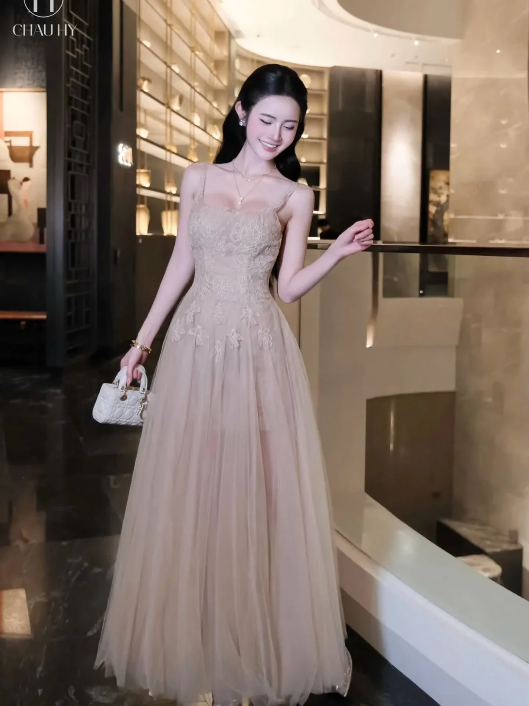 Photo 2 of Váy maxi ren be nữ dạ hội