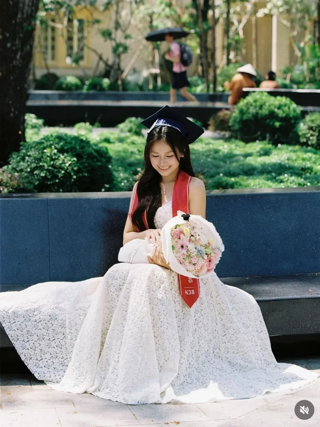 Ảnh 2 của Váy ren trắng xòe vintage Sò Vintage