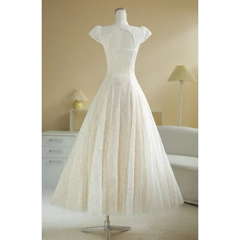 Ảnh 2 của Váy ren trắng vintage Sò Vintage