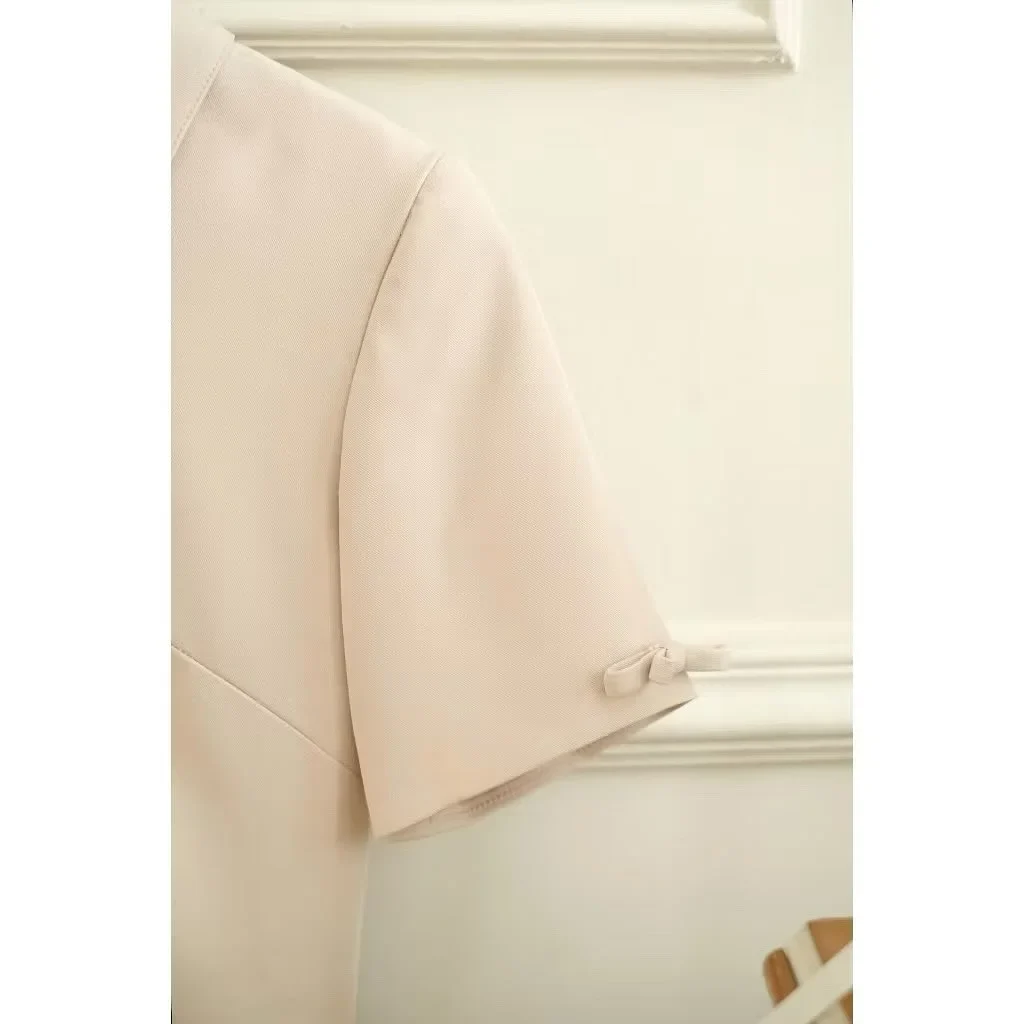 Photo 5 of Đầm midi be nhạt Calie size S