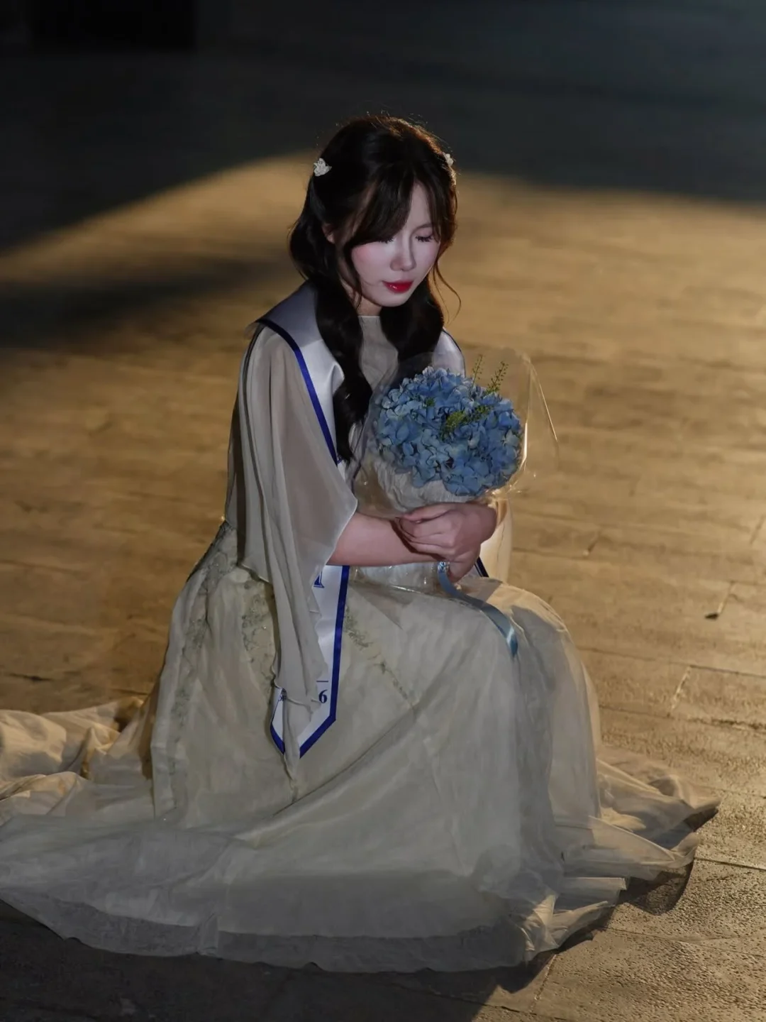 Photo 3 of Đầm tốt nghiệp voan trắng TC Dress A301