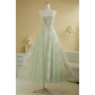 Ảnh 2 của Váy dạ hội voan mint Sò Vintage