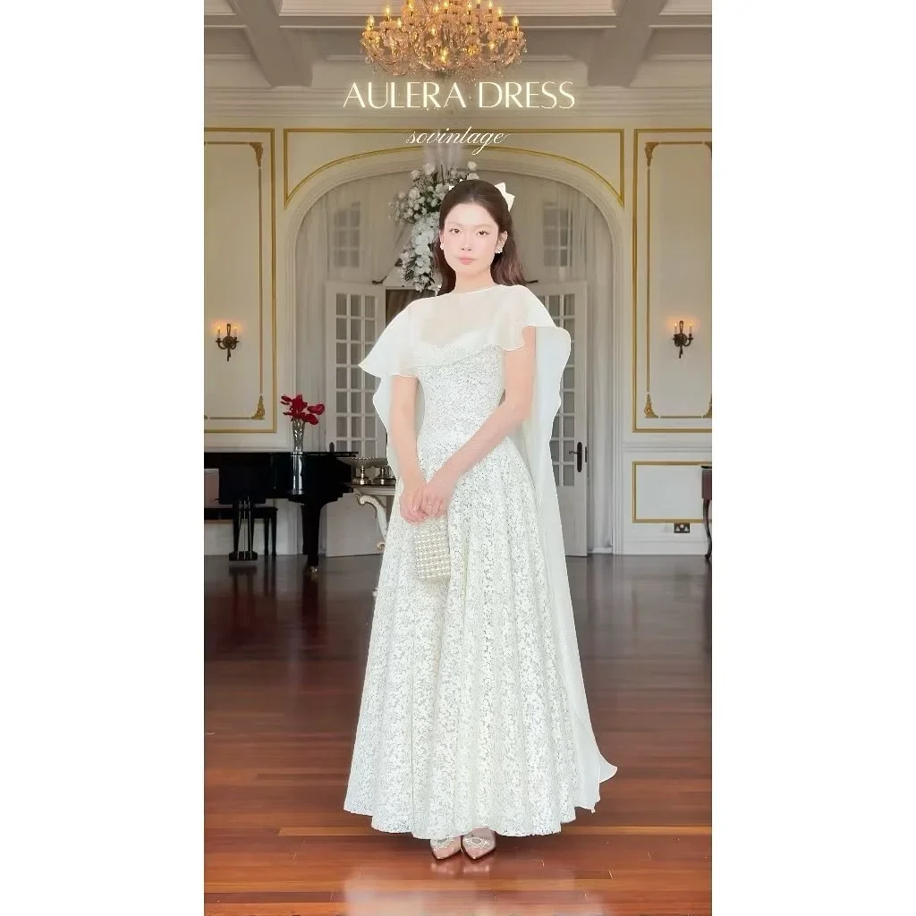Ảnh 1 của Đầm ren trắng vintage Sò Vintage