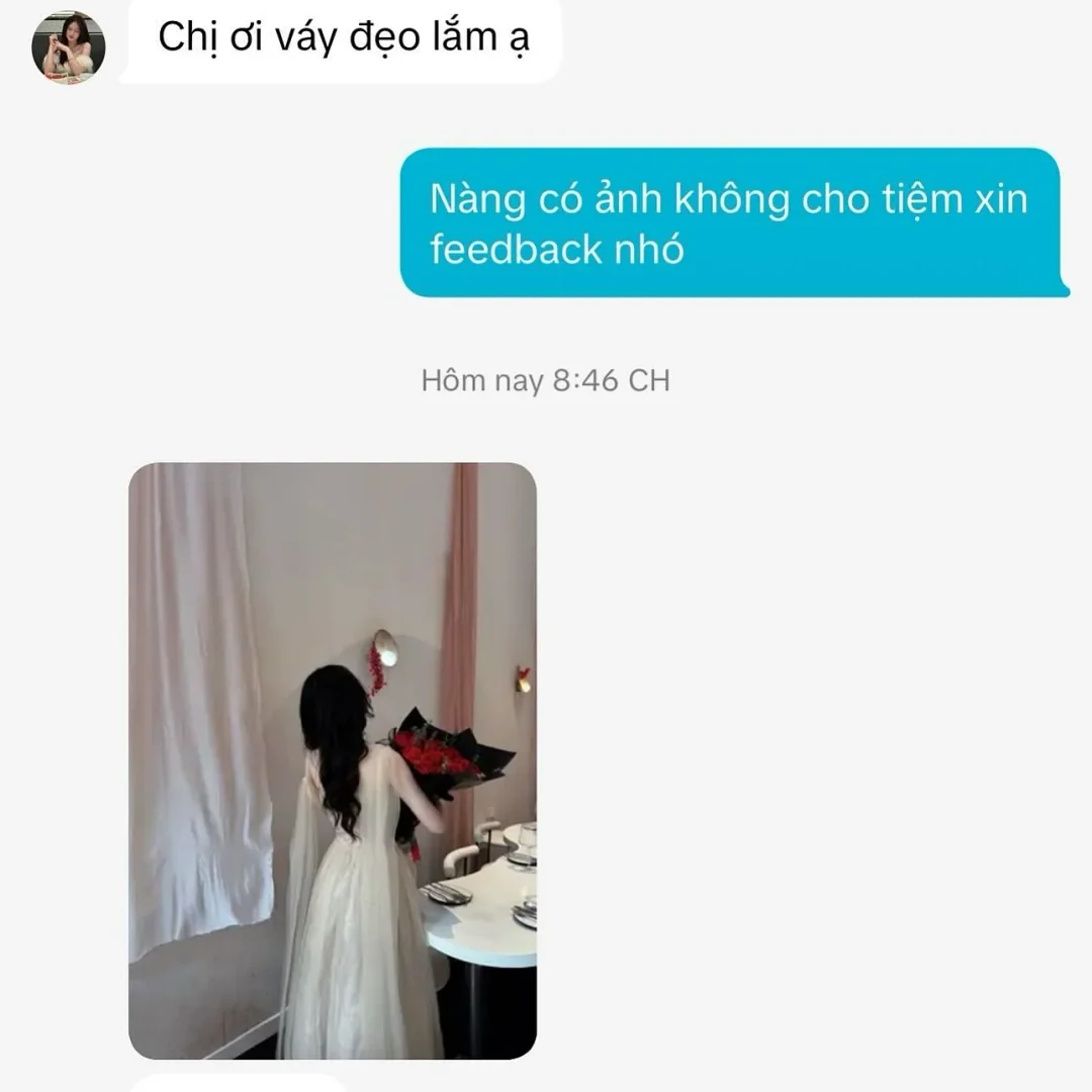 Ảnh 1 của Váy cưới trắng bay voan nữ tính