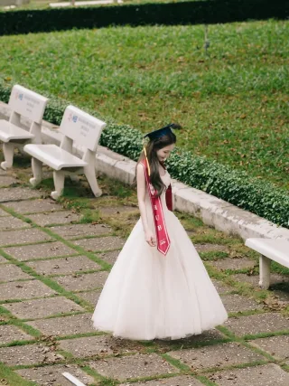 Photo 4 of Váy dạ hội trắng công chúa TC Dress