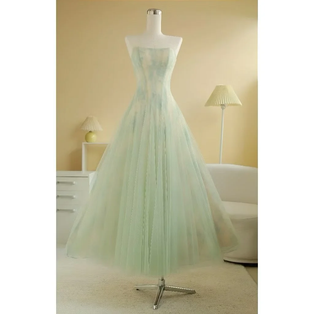 Ảnh 1 của Váy dạ hội voan mint Sò Vintage