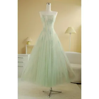 Ảnh 1 của Váy dạ hội voan mint Sò Vintage