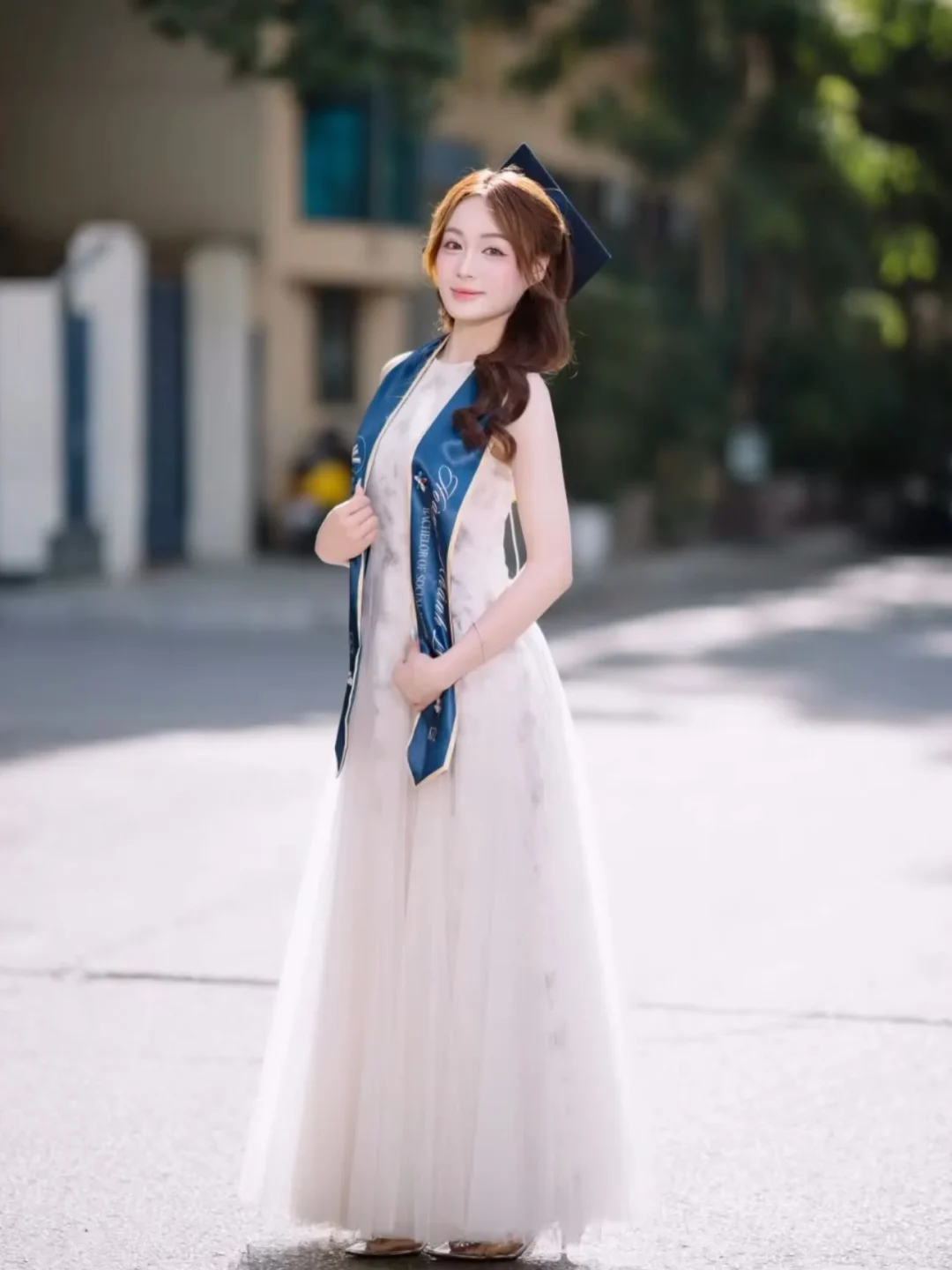 Ảnh 1 của Váy tulle trắng dài Sò Vintage M147