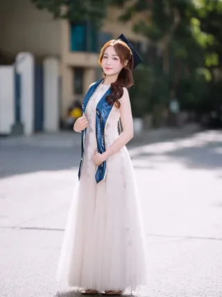 Ảnh 1 của Váy tulle trắng dài Sò Vintage M147