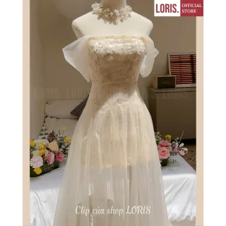 Ảnh 2 của Váy cưới ren trắng Loris size M