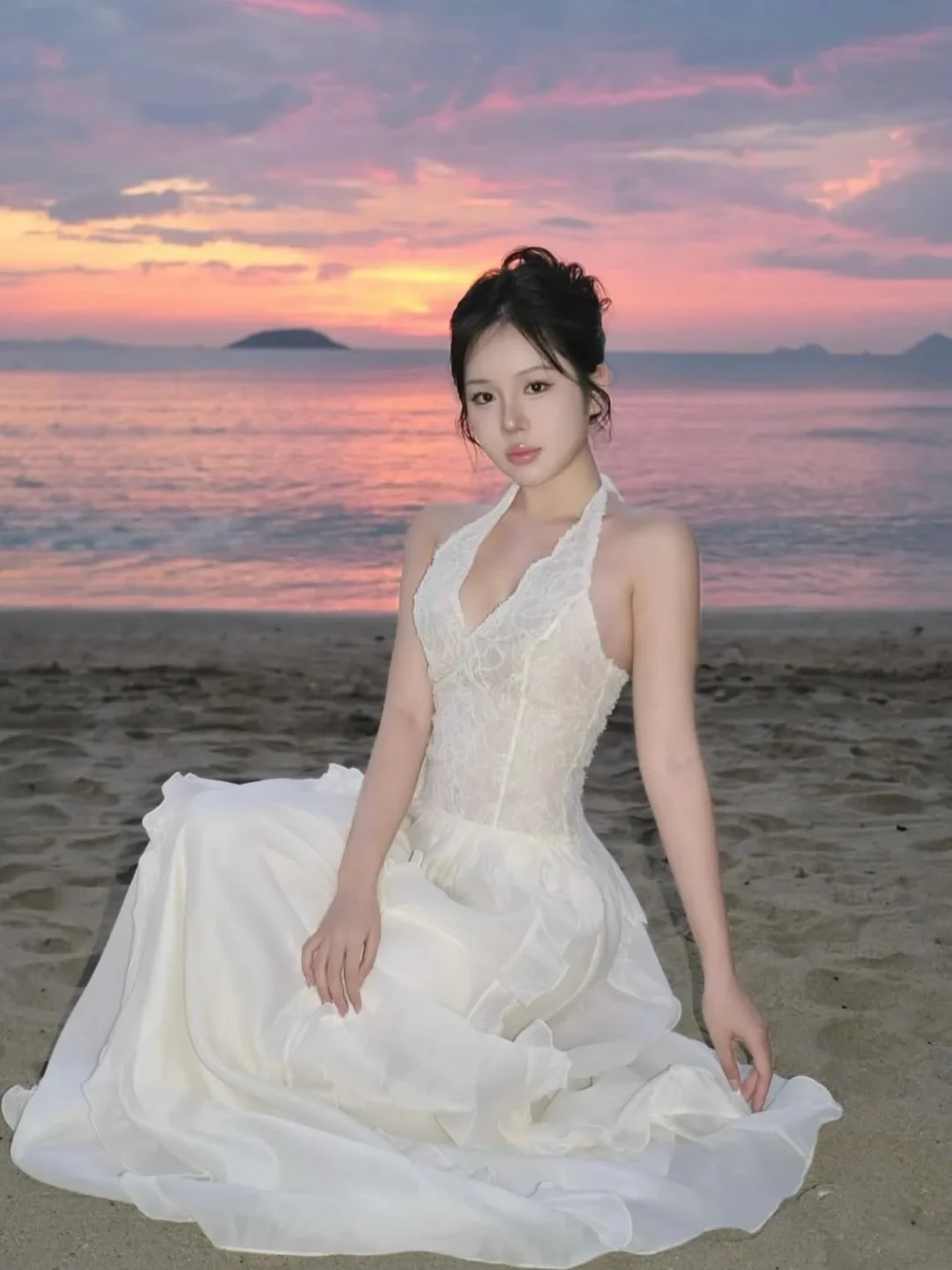 Photo 2 of Váy cưới ren trắng Amelie size S