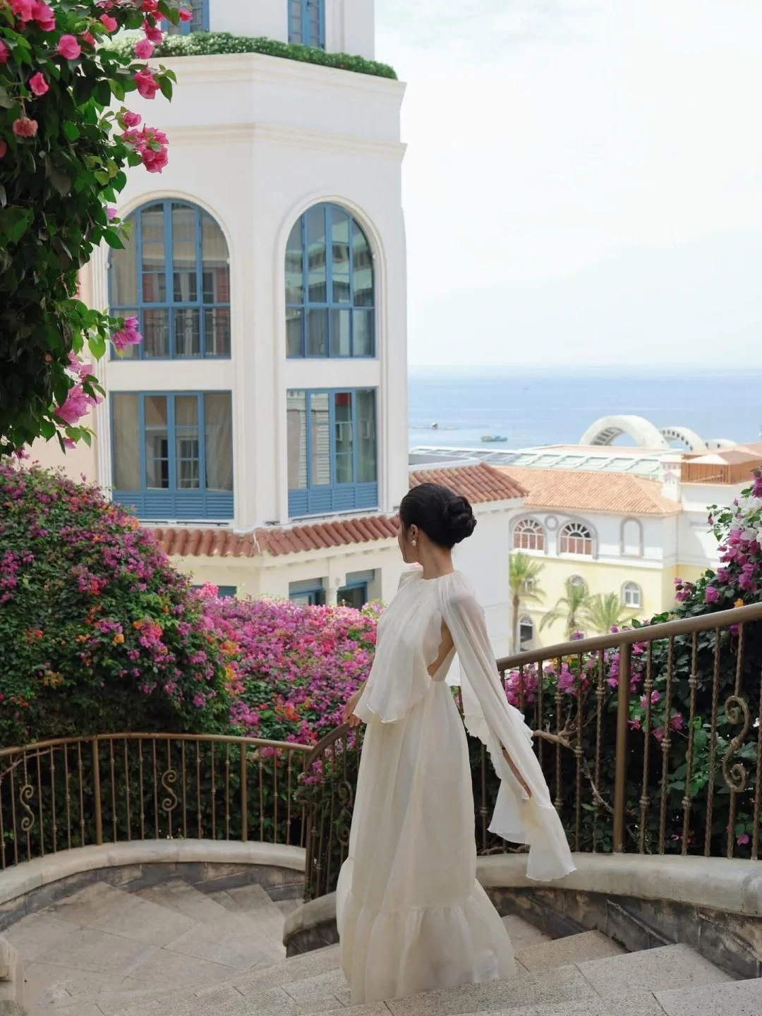 Ảnh 1 của Váy maxi trắng NAN size S nữ