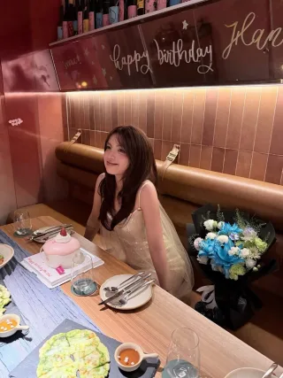 Ảnh 4 của Đầm kim sa hai dây be Amelie