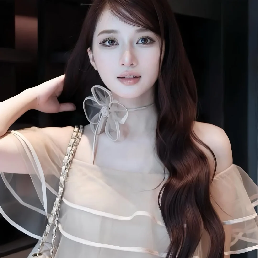 Photo 3 of Áo trễ vai voan kem bèo nhún Betti Club