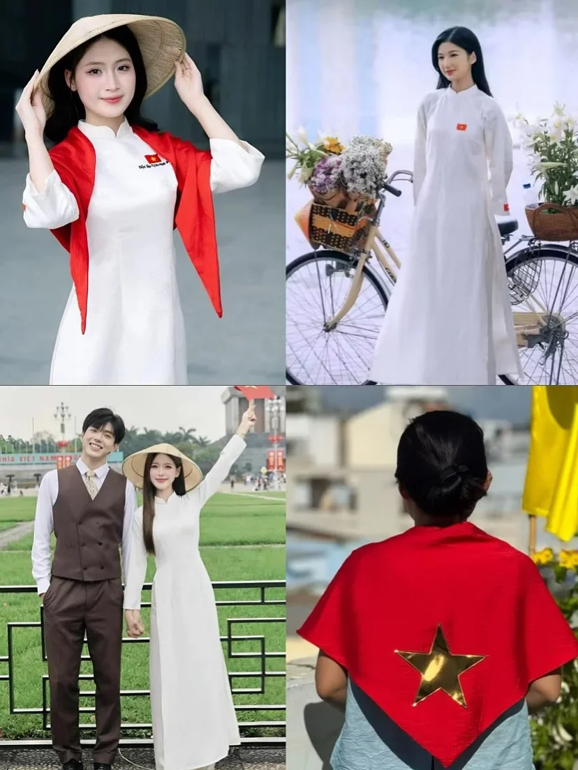 Photo 1 of Áo dài truyền thống thuê dịp Quốc khánh