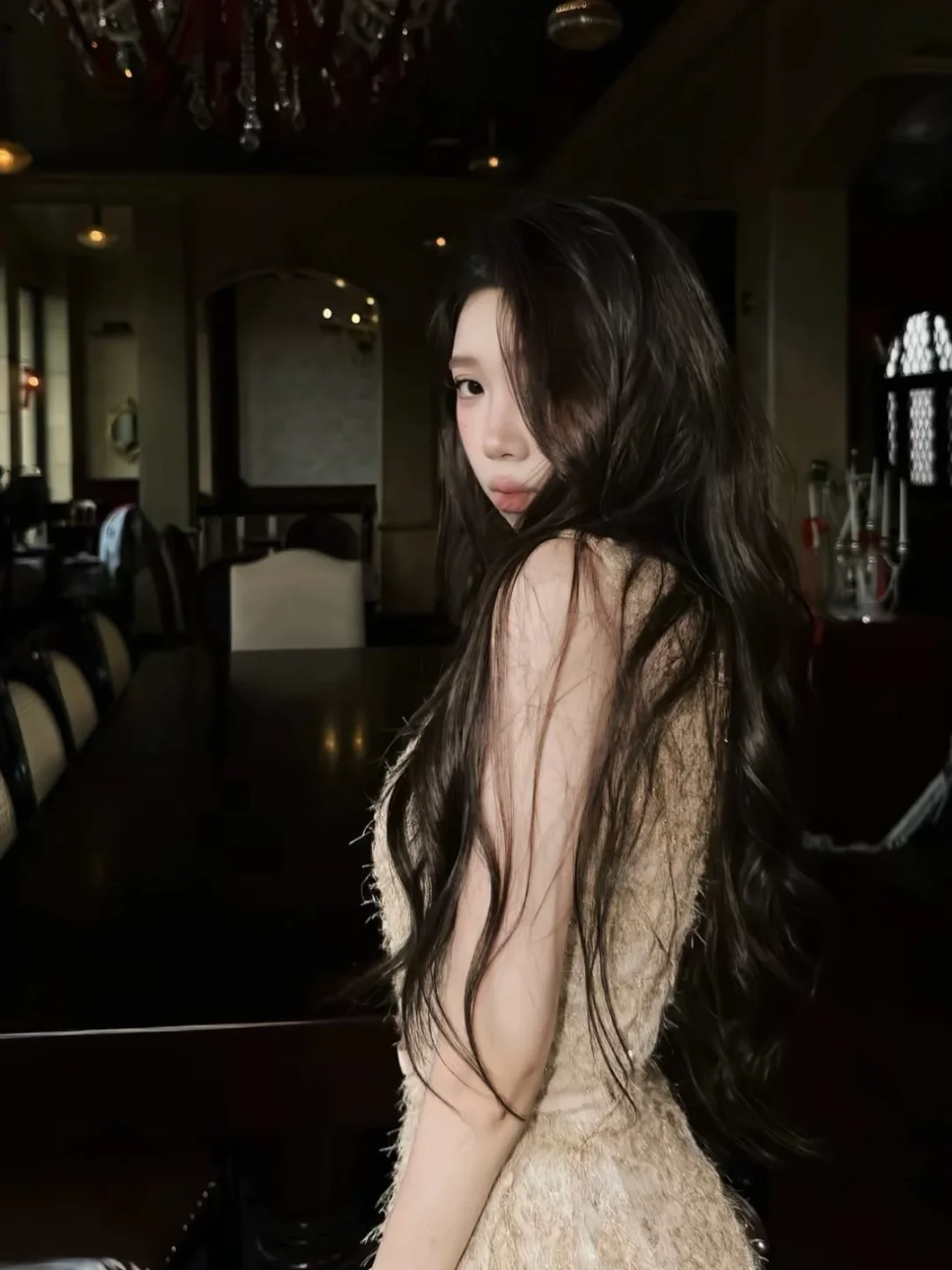 Photo 8 of Váy ren dạ hội be La Muse