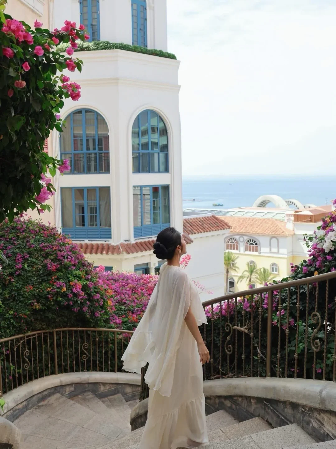 Ảnh 5 của Váy maxi trắng NAN size S nữ