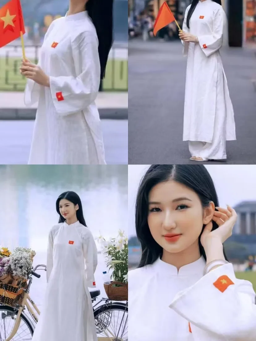 Photo 2 of Áo dài truyền thống thuê dịp Quốc khánh