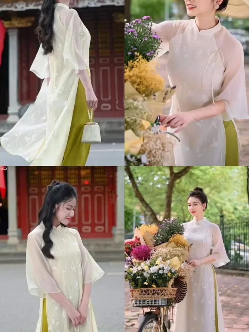 Photo 6 of Áo dài truyền thống thuê dịp Quốc khánh