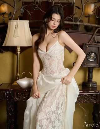 Ảnh 4 của Váy cưới ren trắng Amelie size S