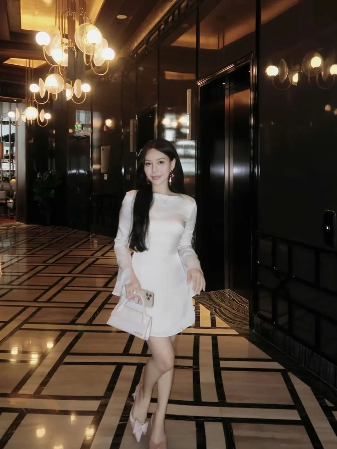 Ảnh 10 của Váy trắng tay loe nữ Joie Des Roses