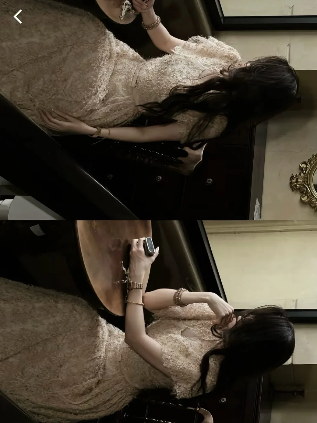 Photo 5 of Váy ren dạ hội be La Muse