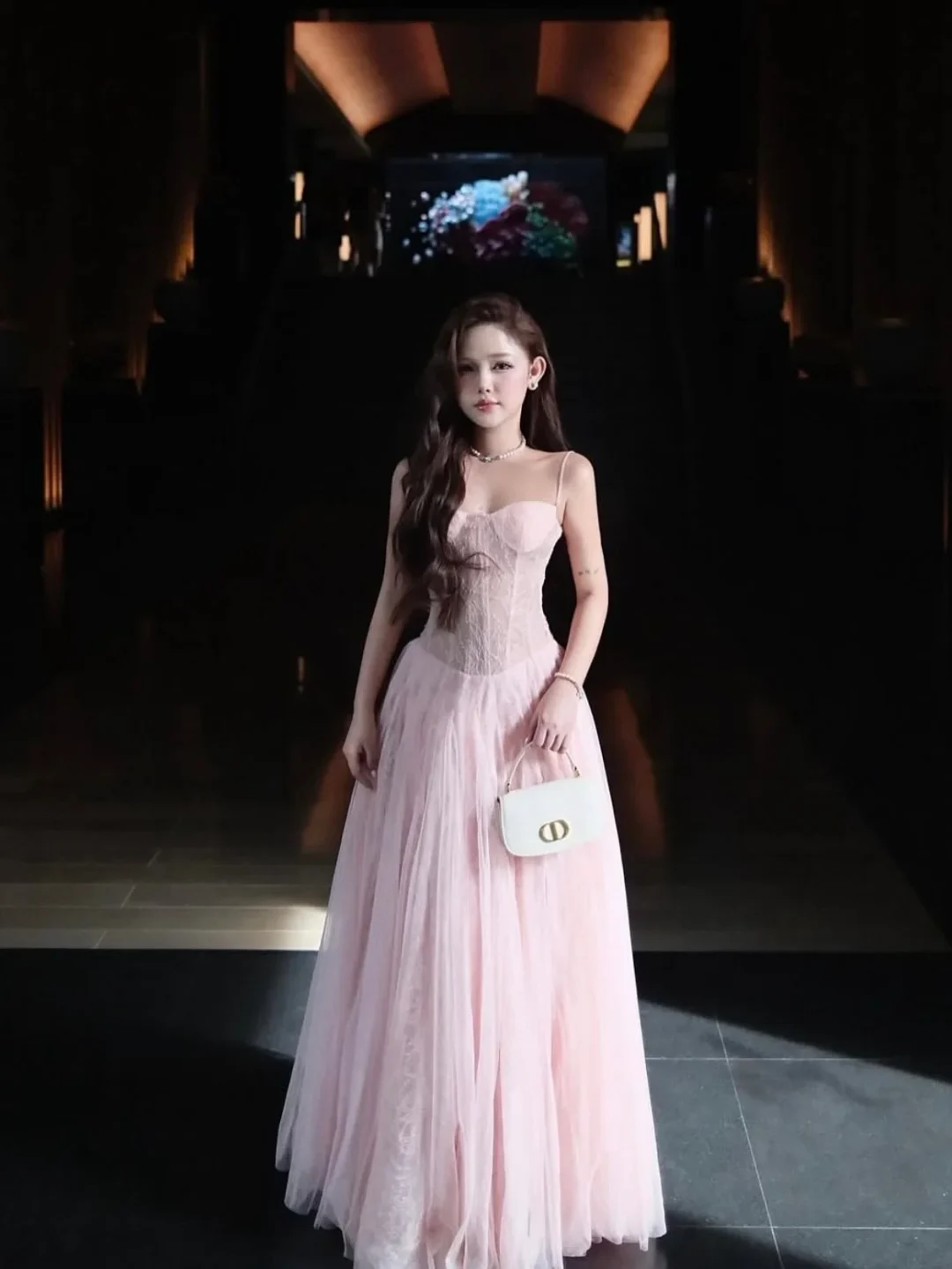 Photo 1 of Váy tulle hồng pastel Ononmade