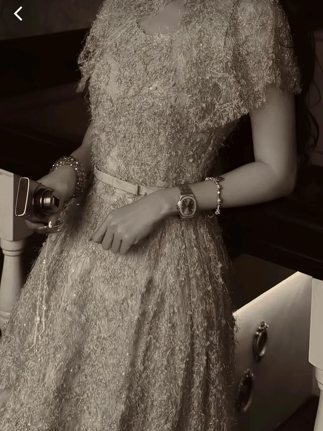 Photo 9 of Váy ren dạ hội be La Muse
