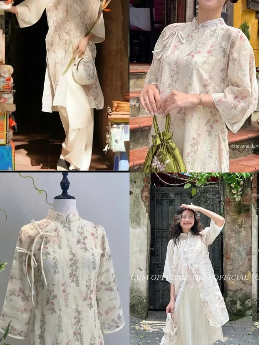 Photo 10 of Áo dài truyền thống thuê dịp Quốc khánh