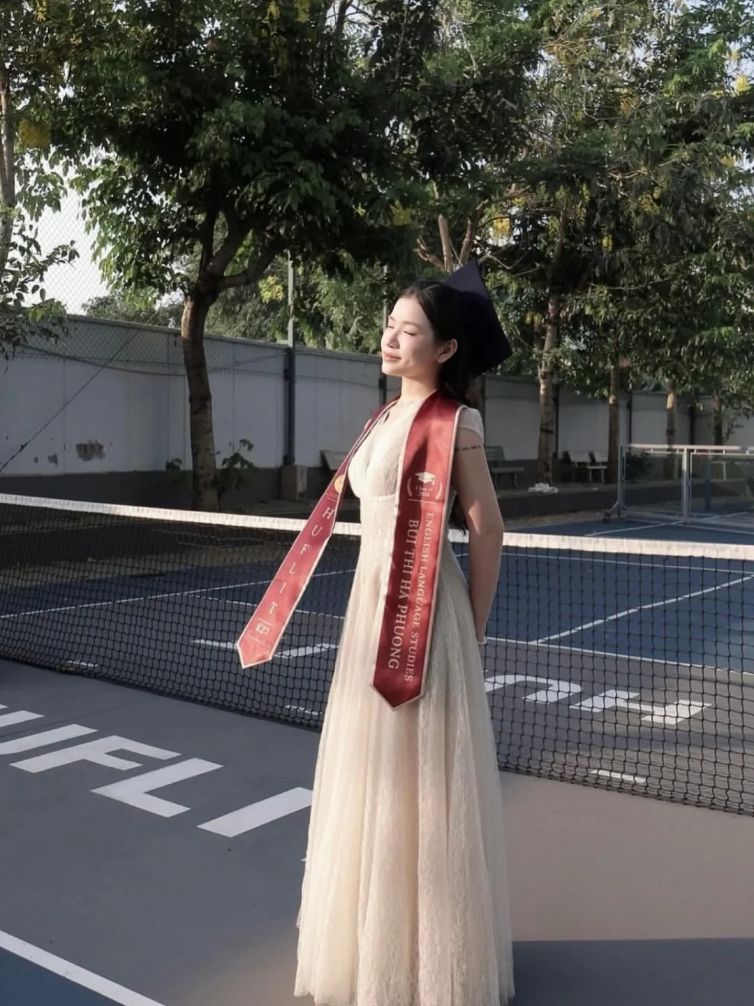 Photo 2 of Váy tulle dài kem thiết kế Sò Vintage