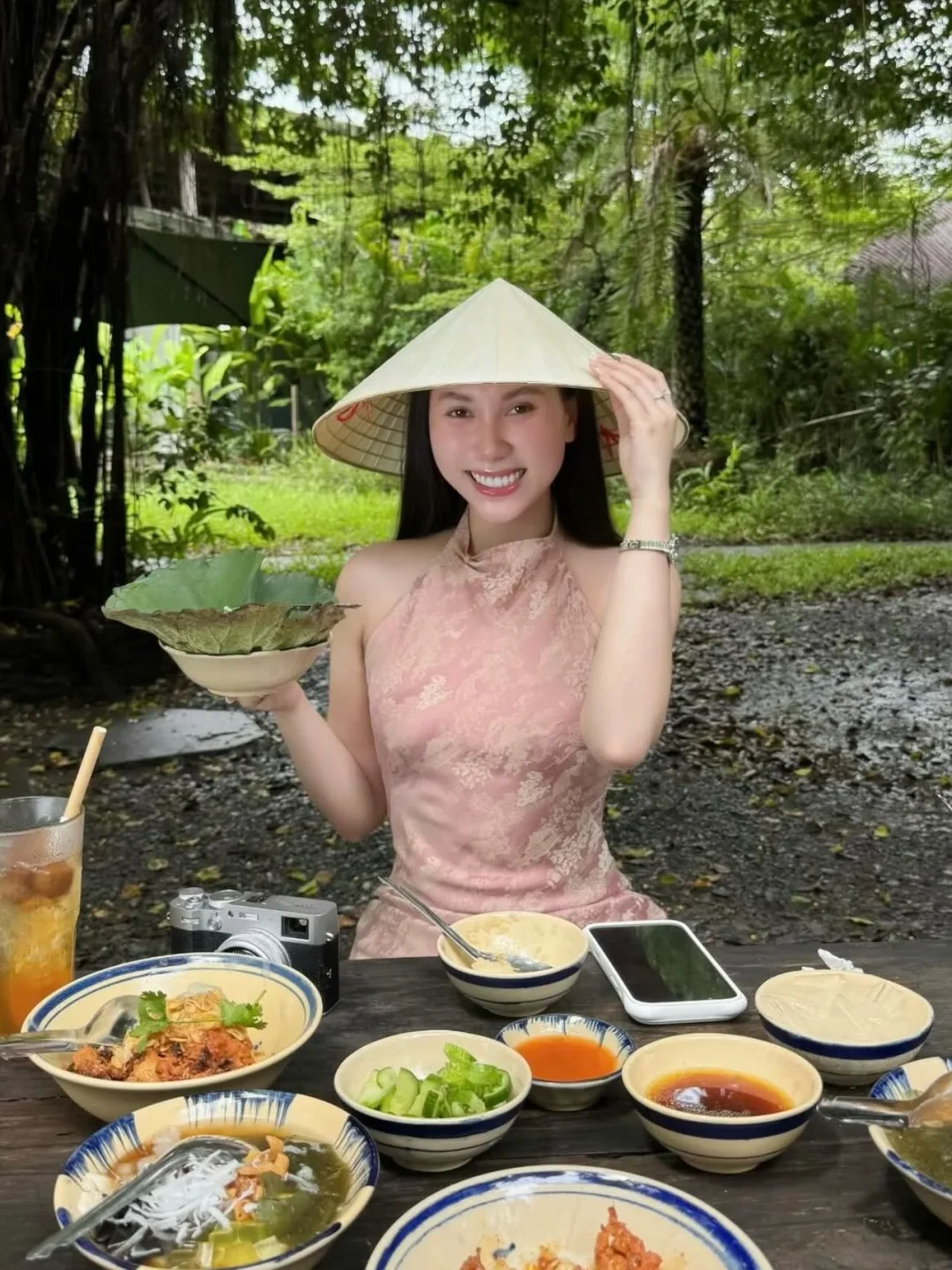 Photo 3 of Váy ren dài hồng pastel Dressesinsilk size S