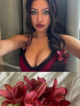Ảnh 4 của Đầm lụa đỏ mận hai dây Bella