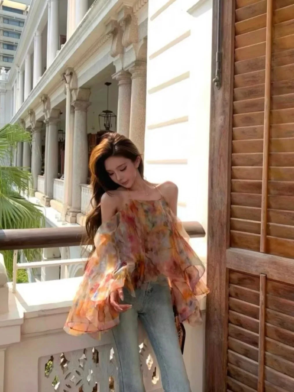Photo 6 of Đầm voan hoa Zimmermann bản VIP