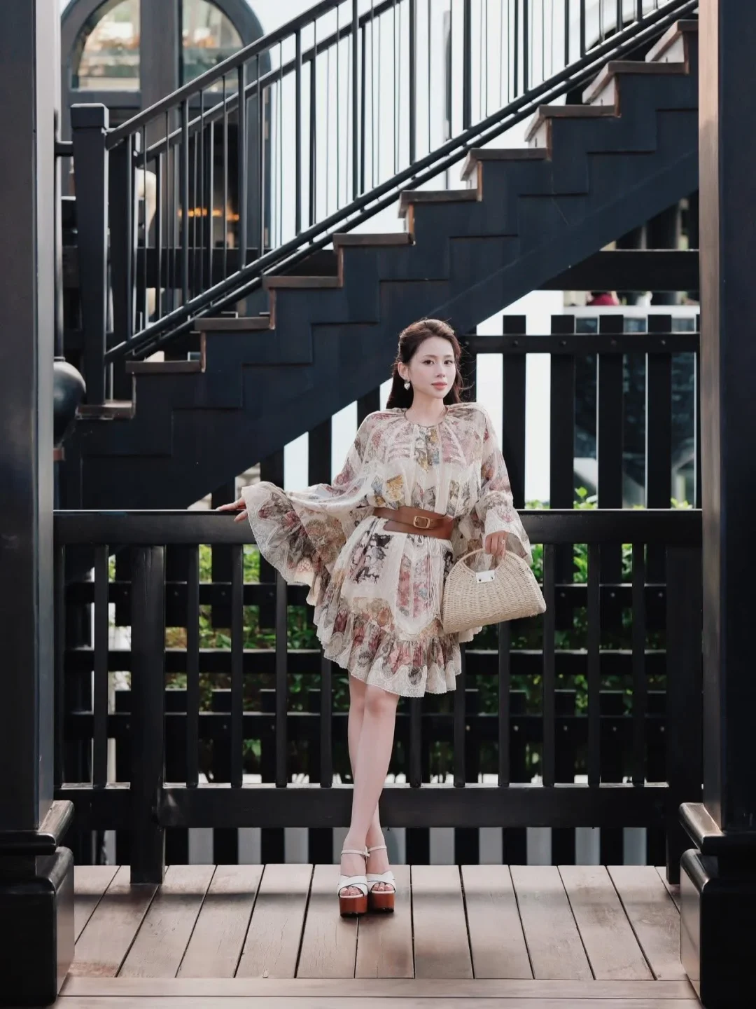 Photo 3 of Áo blouse ren hoa Zimmerman VIP nữ