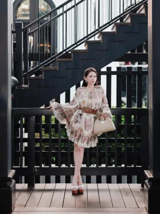 Photo 3 of Áo blouse ren hoa Zimmerman VIP nữ