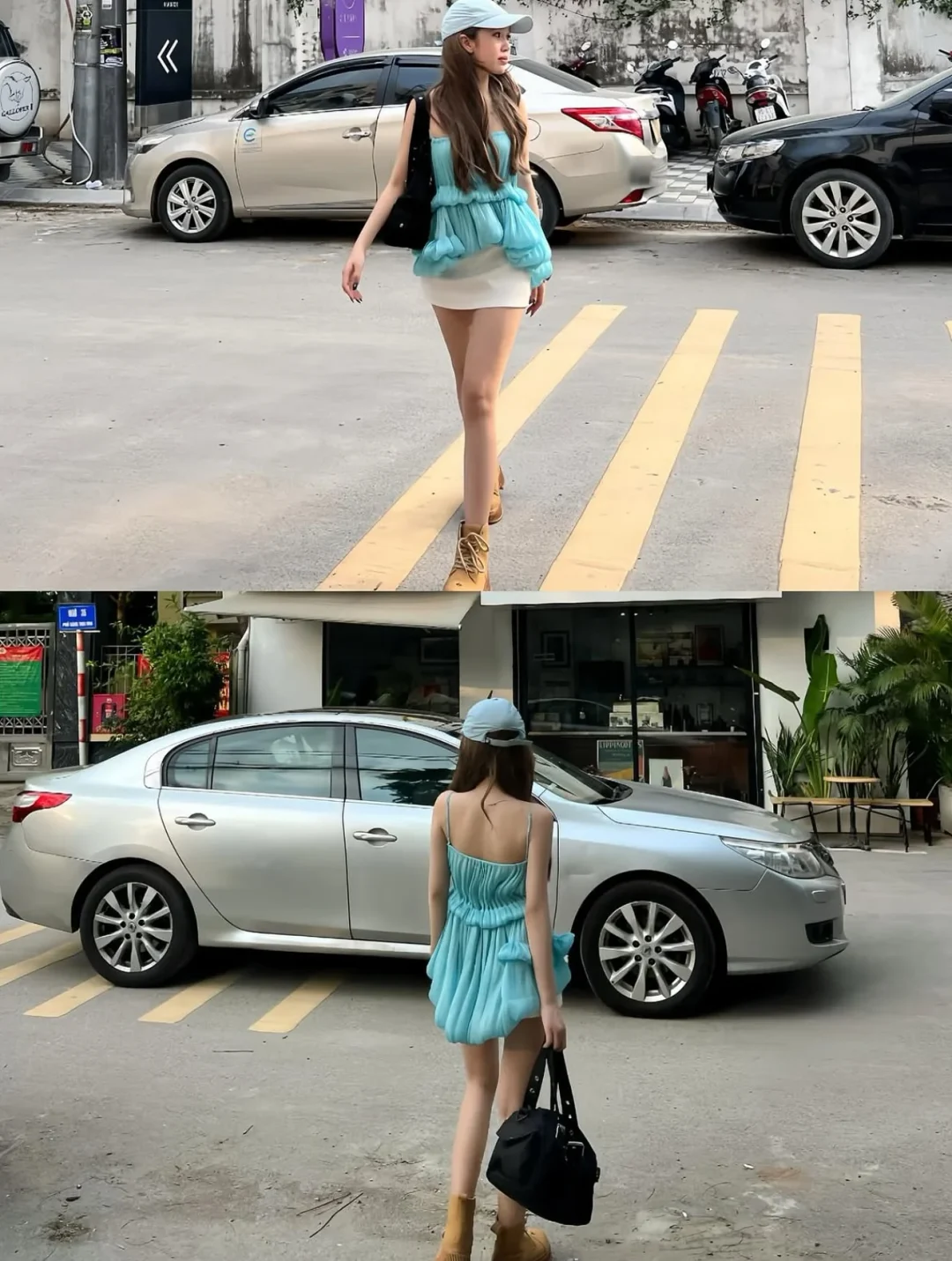 Photo 9 of Áo babydoll xanh mint Gonghaze Jubilee