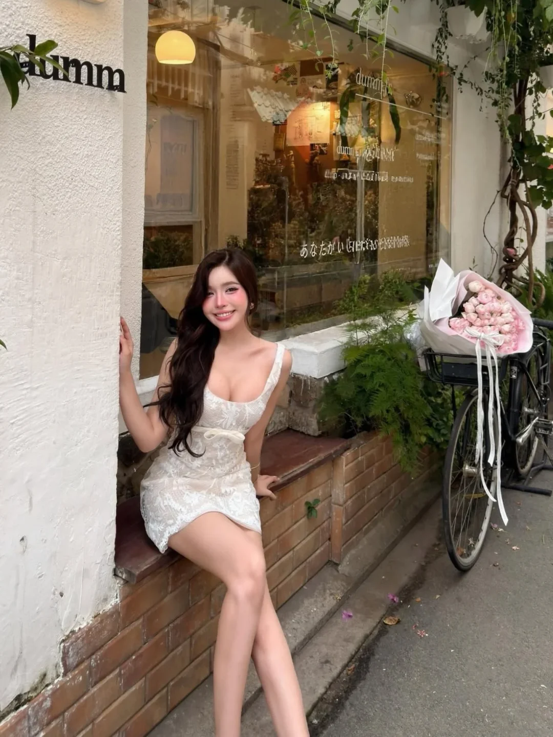 Photo 8 of Váy ren trắng ngắn Lume Dress Mirae