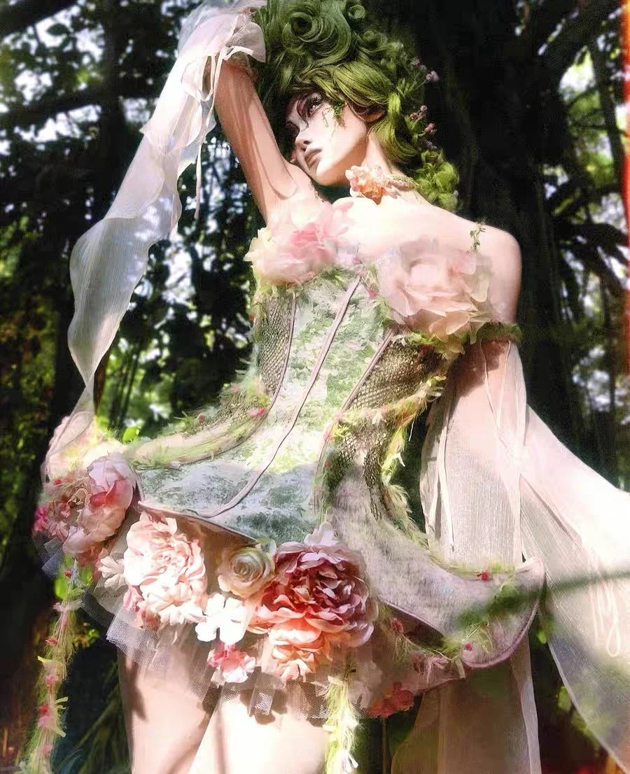 Ảnh 6 của Set váy Forest Fairy corset Blood Supply