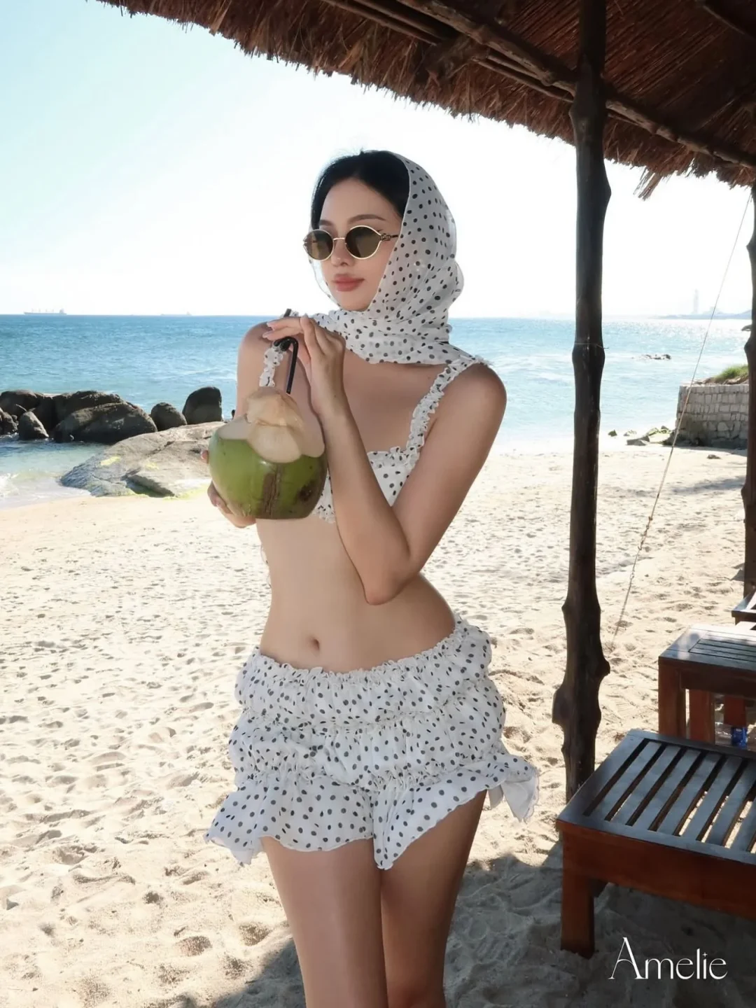 Photo 10 of Set bikini chấm bi Amelie Maris SB0001