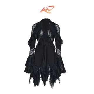 Ảnh 1 của Váy ren đen rũ gothic Muffin Dress