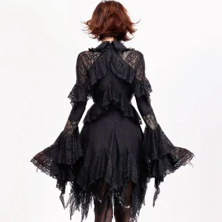 Ảnh 4 của Váy ren đen rũ gothic Muffin Dress
