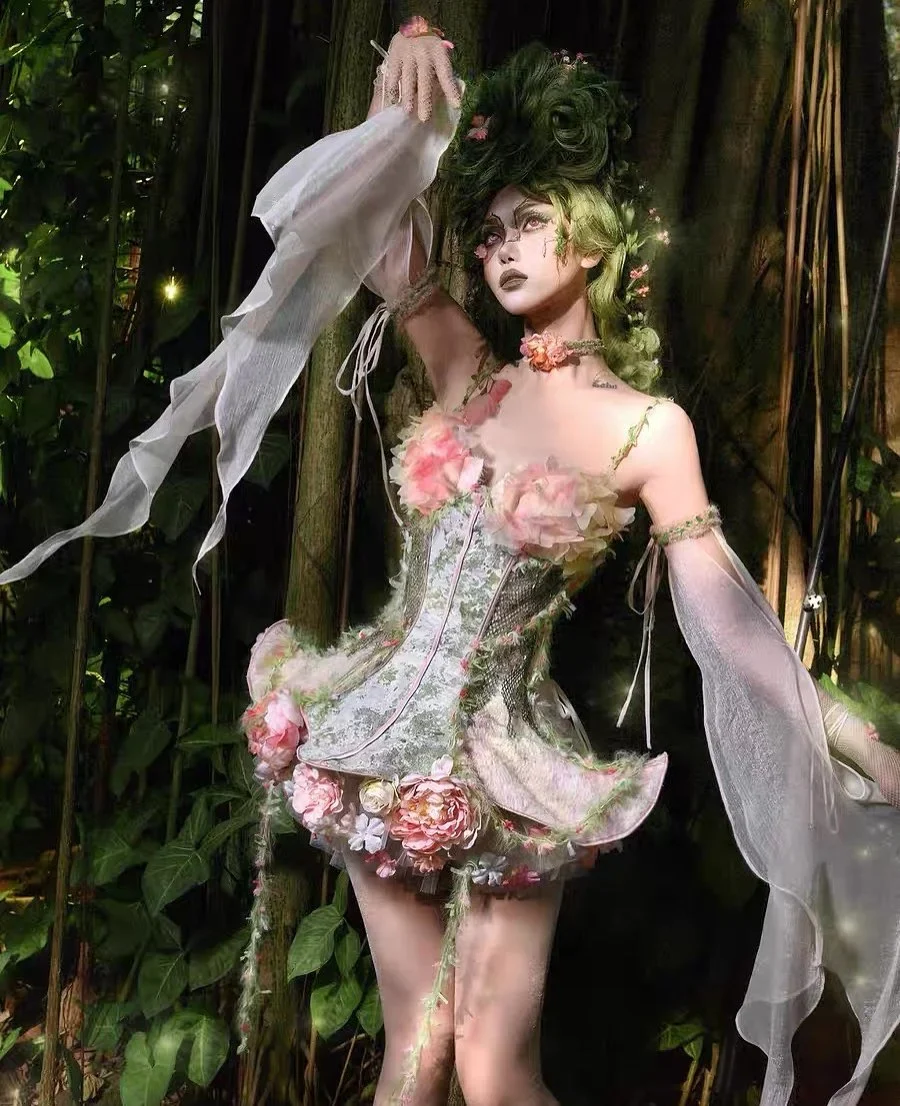 Ảnh 5 của Set váy Forest Fairy corset Blood Supply