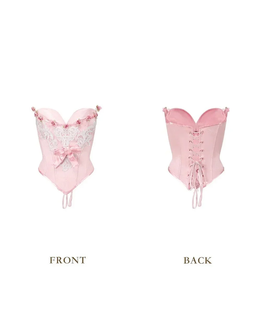 Ảnh 3 của Váy tulle ballet hồng LACEMADE kèm corset
