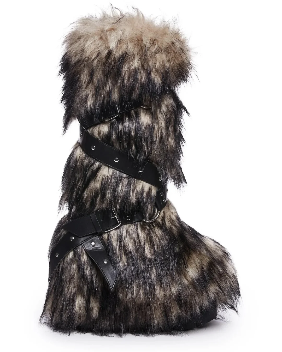 Photo 3 of Boot lông giả Off White Wild Instincts nữ