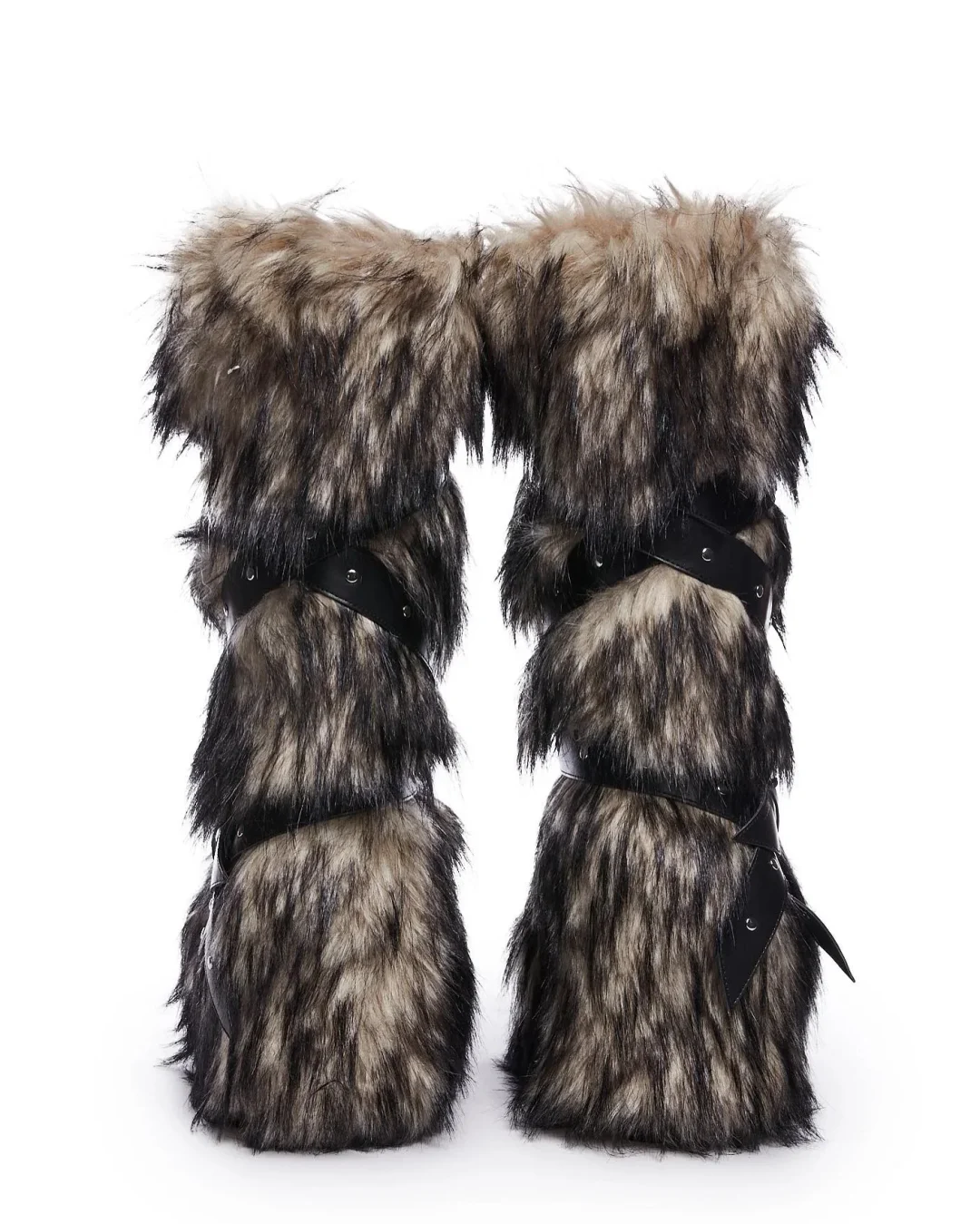 Photo 4 of Boot lông giả Off White Wild Instincts nữ