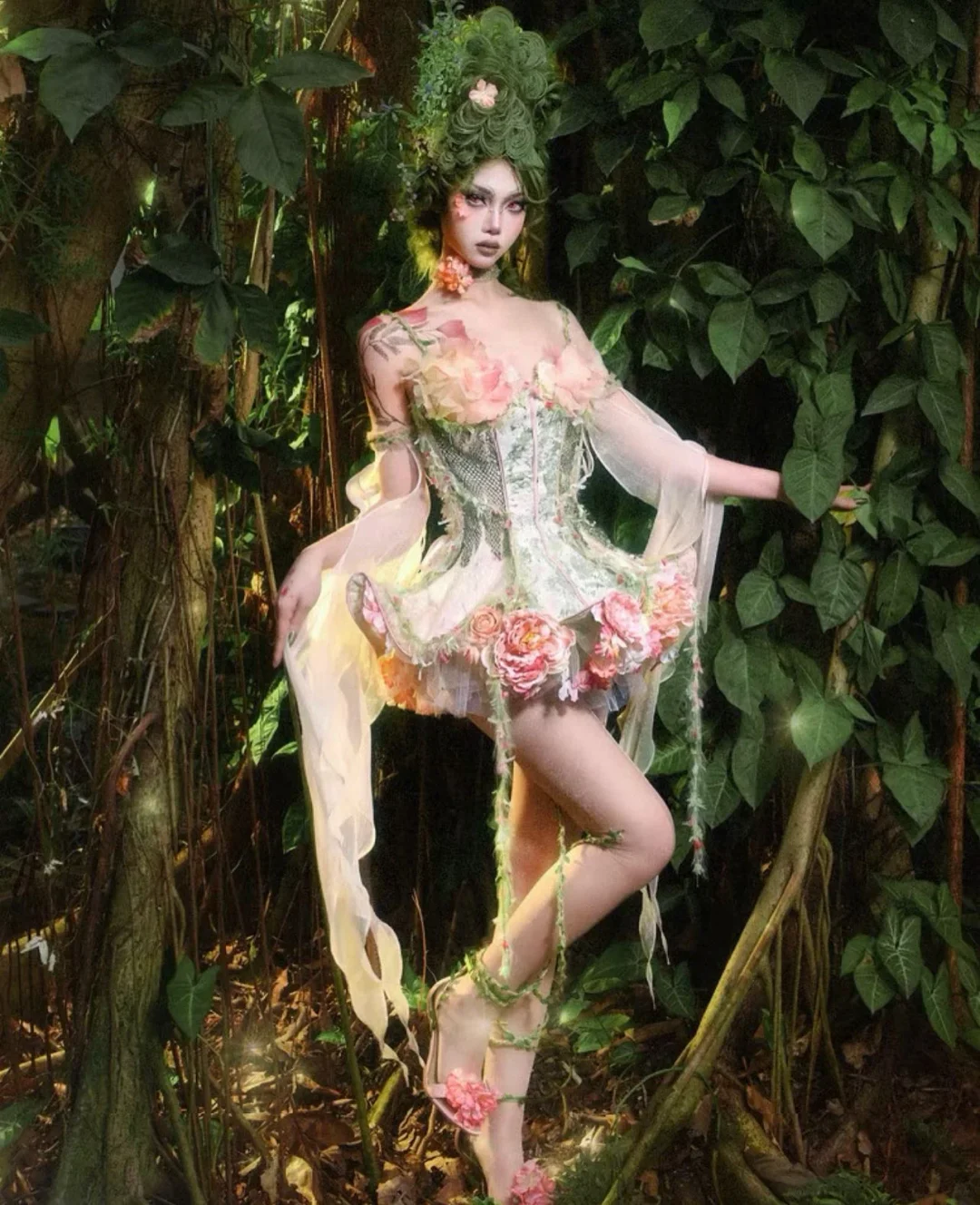 Ảnh 8 của Set váy Forest Fairy corset Blood Supply
